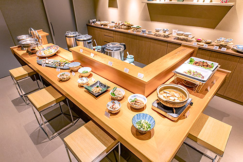 KISSUIEN 手づくり中心の朝食